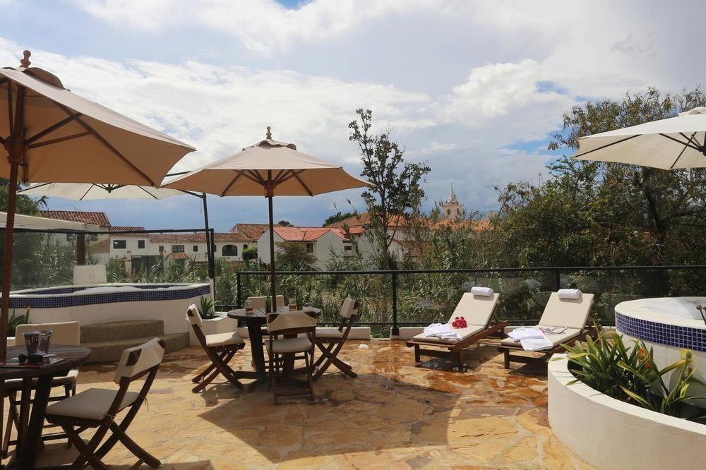 Hotel Mesón de los Virreyes Villa de Leyva Exterior foto